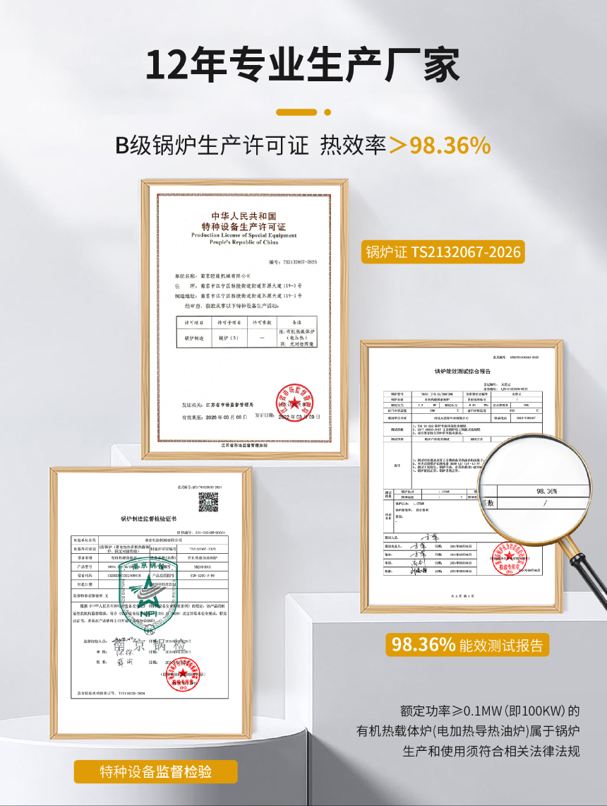 大型电加热导热油炉