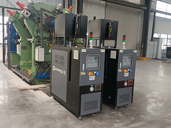 汽车自动刹车片生产线橡胶机械模温机——应用案例