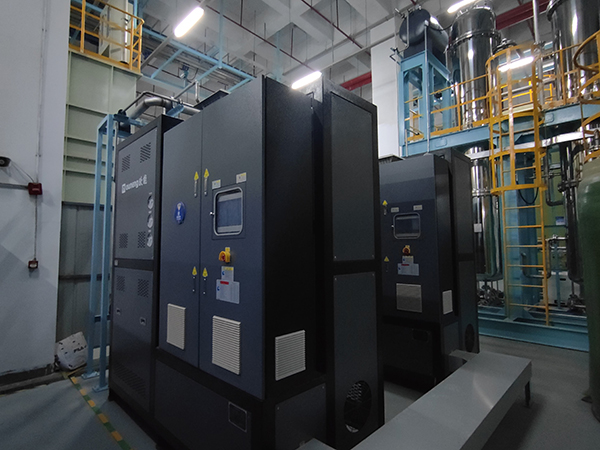 半导体废水处理蒸发器280kw电加热导热油炉——应用案例