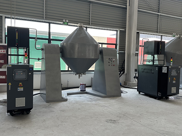 塑料粒子烘干双锥干燥模温机——应用案例