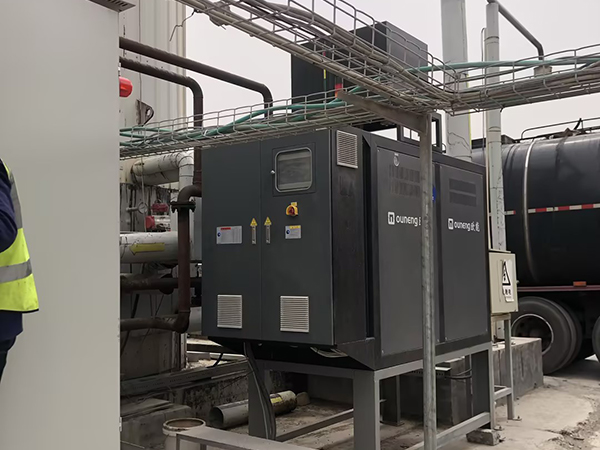 市政材料沥青罐保温沥青油加热器——应用案例
